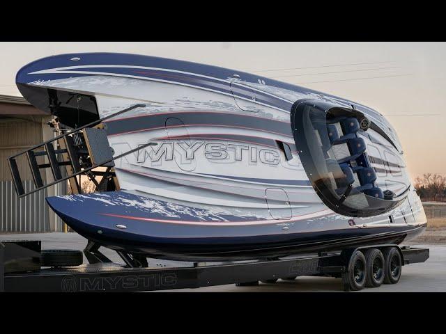 SOLD! 2018 Mystic C4400 - Mercury Racing 1350 Twin Turbo’s & M8's - Tilt Trailer