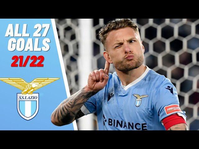 CIRO IMMOBILE All 27 Goals 21/22 - Perfect Striker