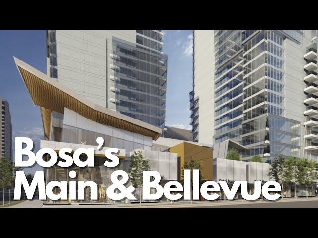 Bosa's Main & Bellevue - Three condo towers proposed for downtown Bellevue