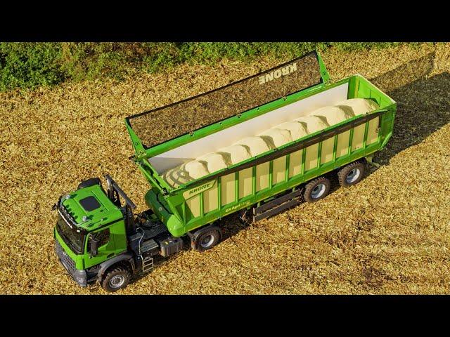 Krone GX Agriliner 520 – Universal-Transportwagen auf Sattelplatte