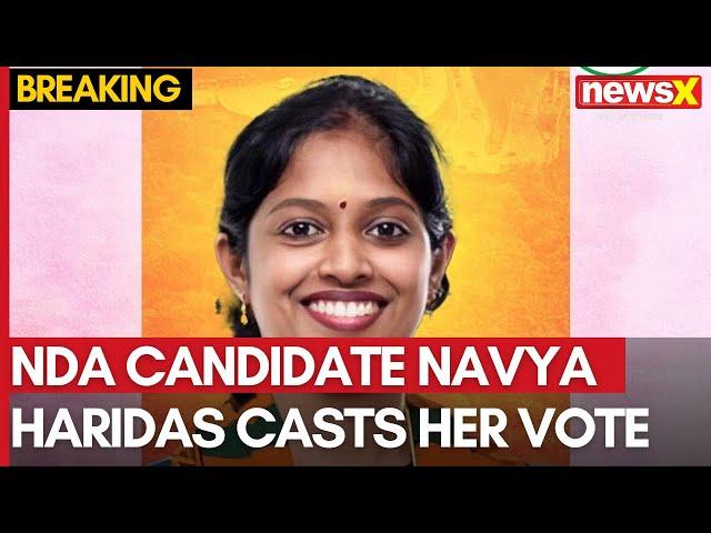 Wayanad Bypolls | NDA Candidate Navya Haridas Casts Her Vote | Exclusive