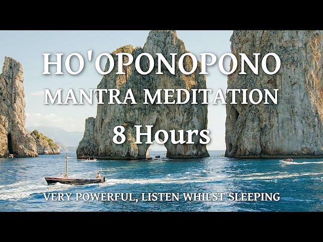 Ho'oponopono 8 Hours Sleep Meditation - Ho'oponopono Mantra for Healing Deep Sleep with Black Screen