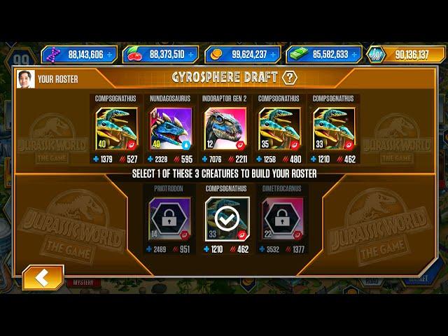 TERRESTRIAL TOUR: VIP COMPSOGNATHUS VS COMPSOGNATHUS | JURASSIC WORLD THE GAME