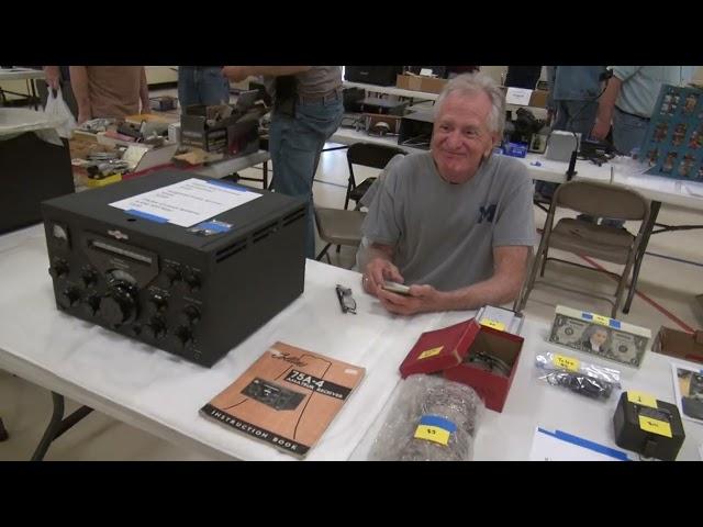 2025 Midland MI Ham Radio Hamfest antique swap meet cool old stuff tour the event
