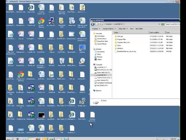 Moving files from host to Hyper V VM