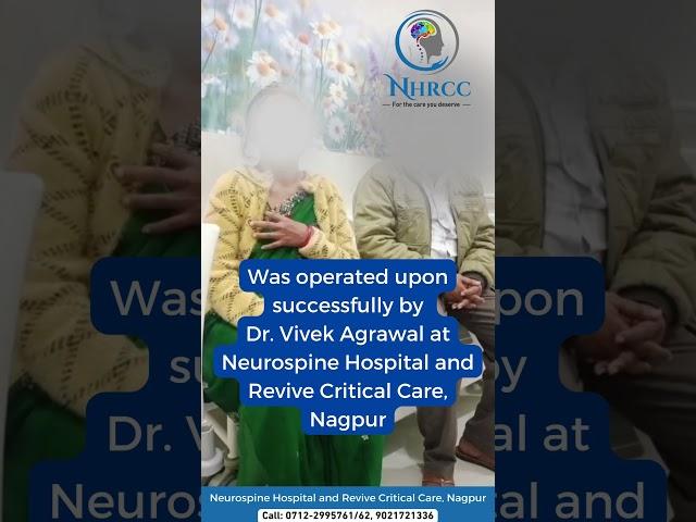 Back Pain Spine Surgery Success Story Neurospine Hospital & Revive Critical Care, Nagpur