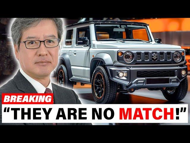 Suzuki Ceo ''I am Releasing NEW 2025 Suzuki Jimny & End All''