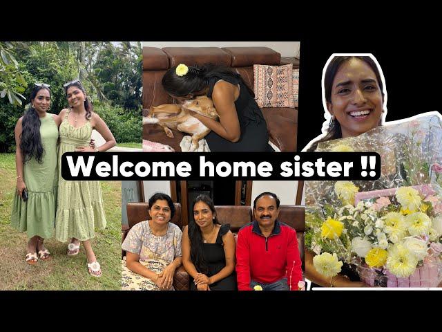 Welcoming my sister home | USA to India Vlog