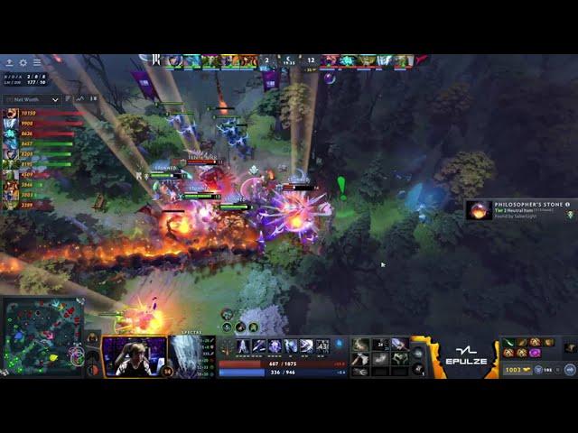 Abed almost 1 vs 5 the enemy team | SR vs Talon | Lima Major 2023