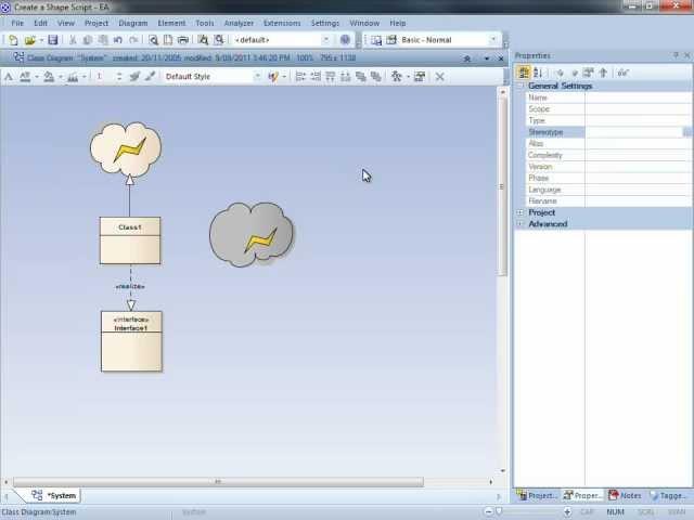 Shape Scripts in Sparx Systems Enterprise Architect