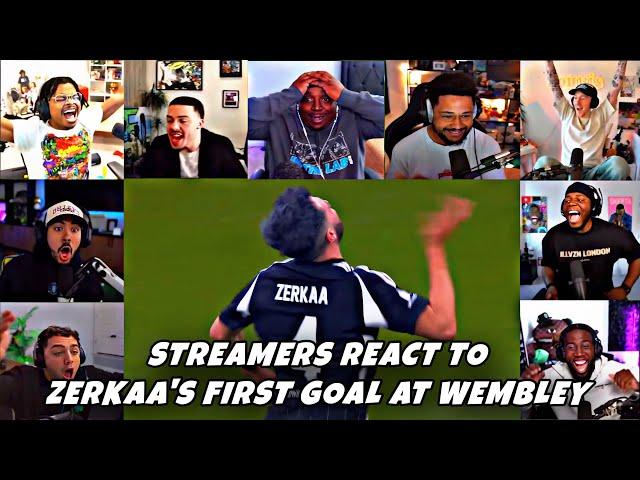 Streamers React to Zerkaa’s First Penalty Goal at Wembley Stadium | Sidemen Charity Match 2025