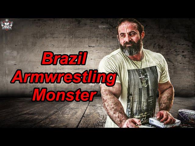 The Brazilian Armwrestling Powerhouse Wagner Bortolato