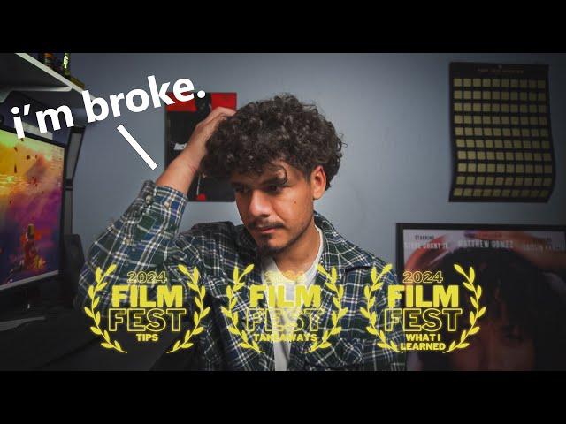 I spent $1000 on film festivals, here's what I learned.