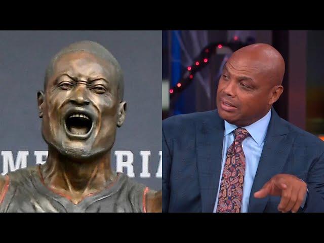 Charles Barkley can't stop roasting the Dwyane Wade statue 