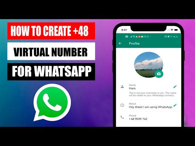 Get (+48) Poland fake Whatsapp number|Create fake whatsapp account,Free Virtual Numbers|fake whatsap