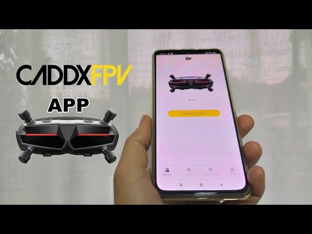 NEW CaddxFpv App for Goggles X