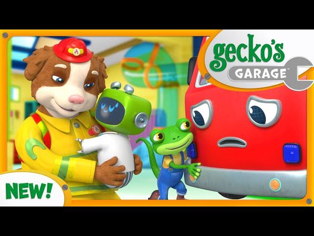 Fire Truck Feelings | Gecko's Garage | Brand New Episode | Trucks For Children | Cartoons for Kids