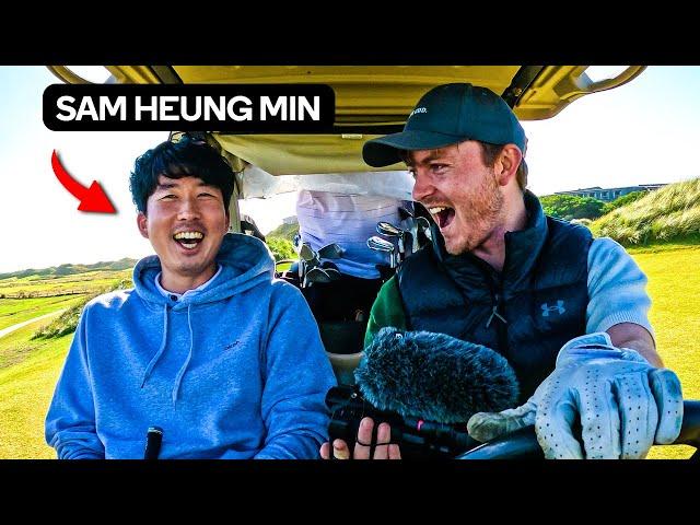 DRUNK GOLF with Sam Heung Min