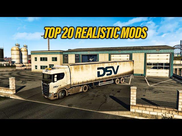 ETS2 20 Best Realistic Mods | ETS2 Mods