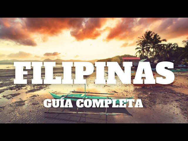 LA GUÍA MÁS COMPLETA de YOUTUBE para VIAJAR a FILIPINAS