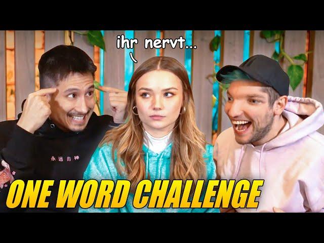 TOXISCHE One Word Challenge mit Joana Beautx und Ritalin Rezo