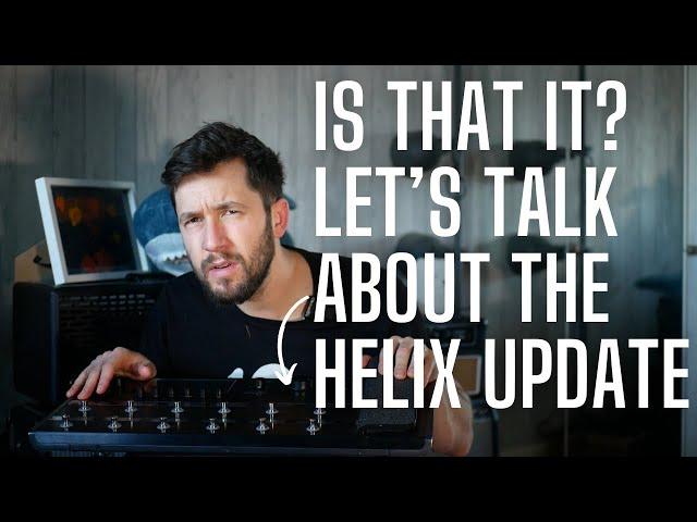 So, They're Working on the Next Helix, Right? What We Learned from Firmware 3.8 Update?