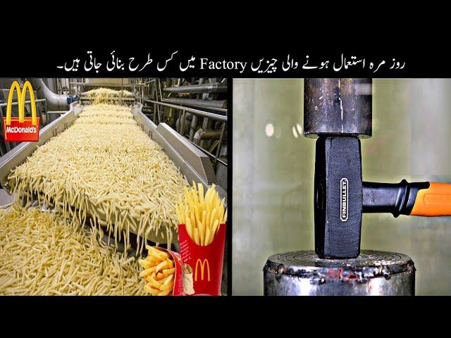 How Factories Manufacture Daily Life Things | فیکٹری میں چیزیں کیسی بنائی جاتی ہیں | Haider Tv