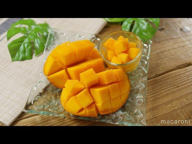 [Basic cutting method] How to cut and peel mango