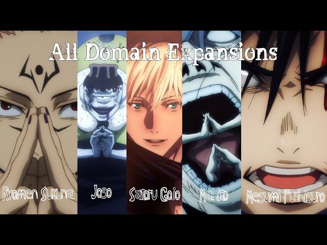 All Domain Expansions in Jujutsu Kaisen Season 1