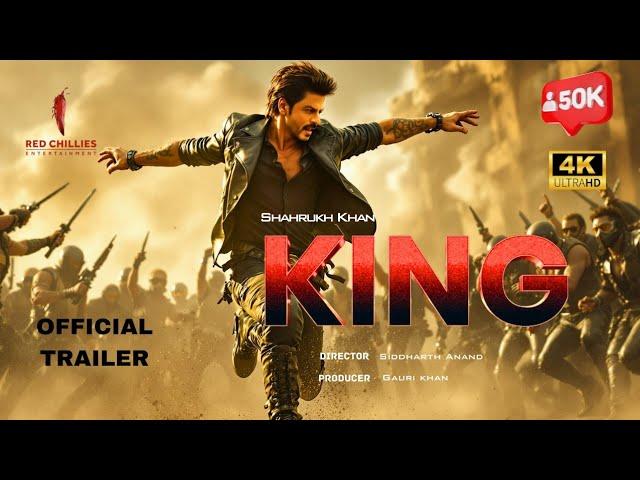 KING movie : Official Trailer II Shahrukh Khan II Abhishek Bachchan II Red chillies II