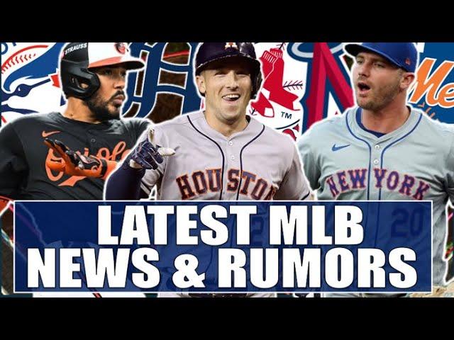 Latest MLB News & Rumors: Santander, Bregman, Alonso, Tanner Scott, Dylan Cease & More.