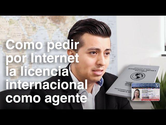 Como solicitar la licencia international como agente de IDL Services Inc