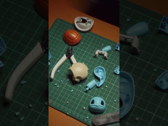 [BANDAI NAMCO] Squirtle Model Kit | Poké Plamo No. 17 #bandai #figure #nintendo #plamo #pokemon