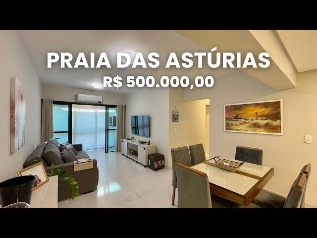 TOUR EM APARTAMENTO REFORMADO DISPONÍVEL PARA VENDA NA PRAIA DAS ASTÚRIAS NO GUARUJÁ/SP