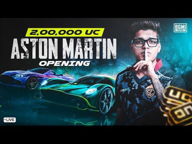 HACKER OR WHAT | ASTON MARTIN CRATE OPENING | BGMI!