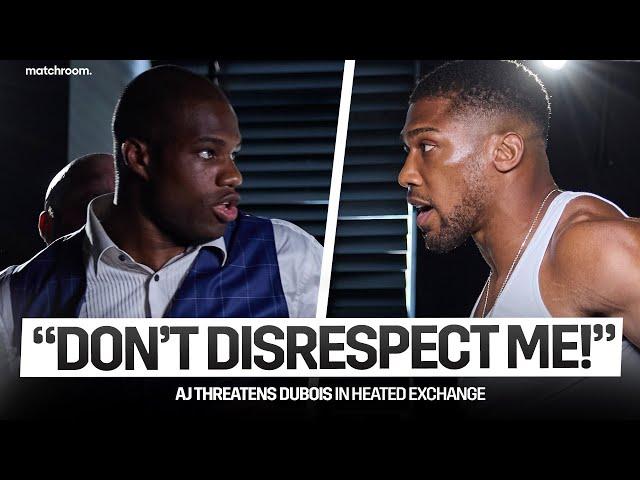 "I'll Put This Chair Across Your Face" - Anthony Joshua & Daniel Dubois Separated By Security