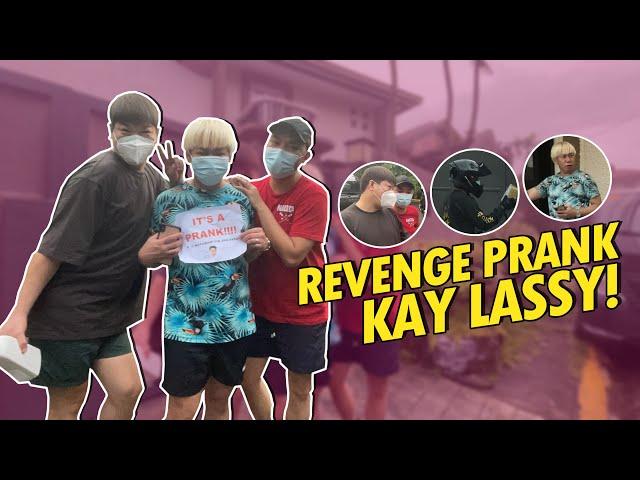 NAKIPAGTALO SI LASSY SA DELIVERY RIDER (REVENGE PRANK NI MC AT CHAD) | BEKS BATTALION