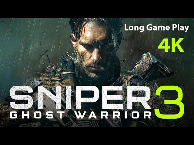 Sniper Ghost Warrior 3 Full Game Play in 4K