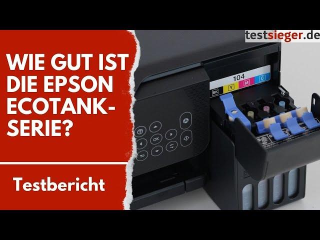 Wie gut ist die Epson EcoTank-Serie? Wir testen es am Beispiel des Epson EcoTank ET-2820