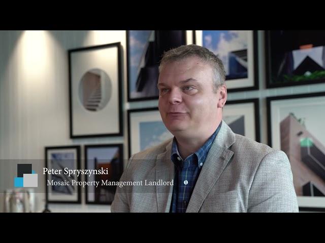 Mosaic Property Management Peter Spryszynski Testimonial