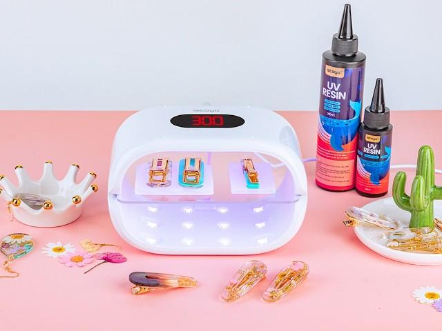 iStoyo's New Two-Sided UV Light Advanced: Resin Crafting Revolutionized!