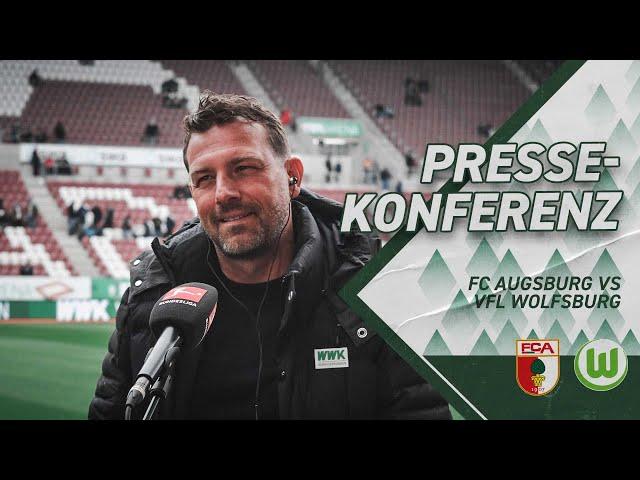 21/22 // Pressekonferenz nach #FCAWOB // Weinzierl und Schmadtke