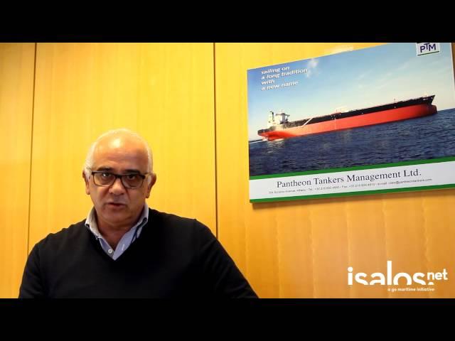 Isalos.net - καπτ. Νίκος Κωβαίος - Pantheon Tankers Management Ltd.