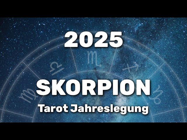 Skorpion 2025 - Tiefe Einblicke und verborgene Schätze - Tarot Horoskop Orakel Zukunft