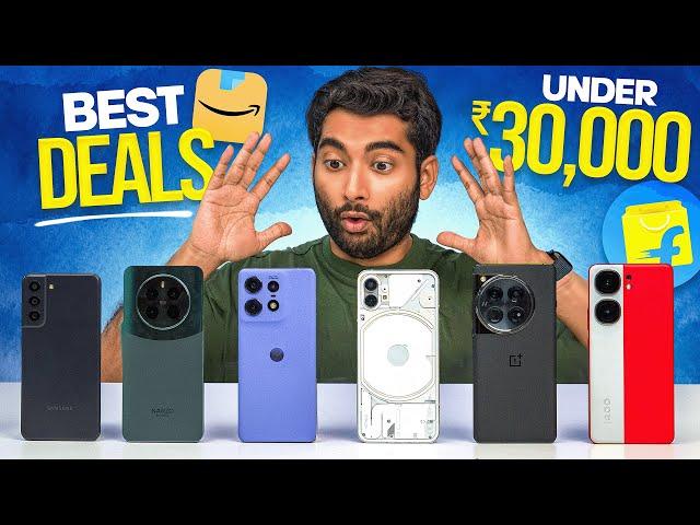 Best Smartphones Deals Under 30,000