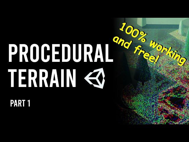 how to make a procedural grid world in under 2 minutes in unity (part 1)
