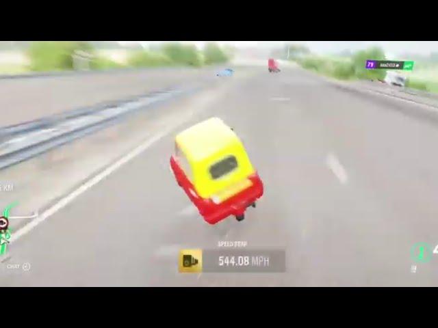 FH4 544.1MPH M68 speed trap glitch