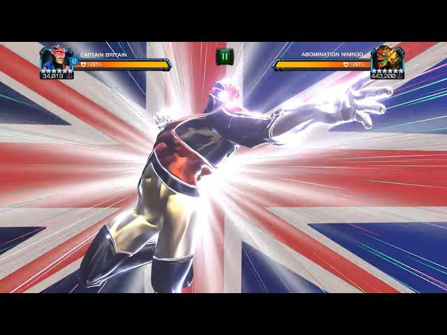 Captain Britain New Avengers | MCOC | Special Attacks and Movies | Marvel Contest Of Champions