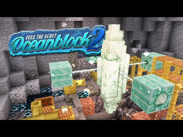 FTB OceanBlock 2 EP9 NauTec Crystal Lasers & Wireless Storage Access