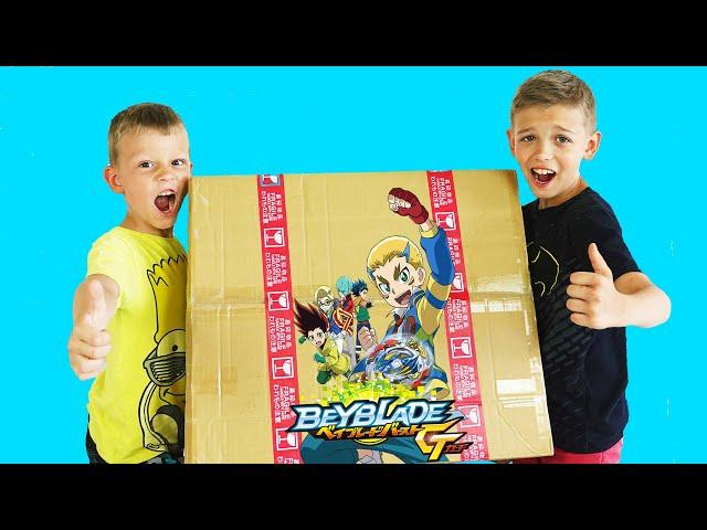 Beyblade Burst Rise GT parcel from Japan Огромная посылка Бейблэйд Бёрст Гачи из Японии  ベイブレードバースト